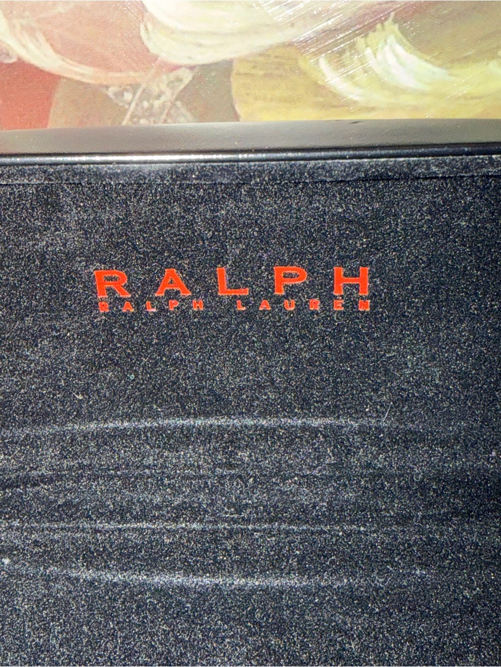 Ralph Lauren Black Hard Eyewear Case & Matching Cleaning Cloth Set (GUC) - Picture 3 of 10